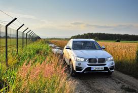 BMW X4 2,0d Xdrive - fotogalerija testnega vozila
