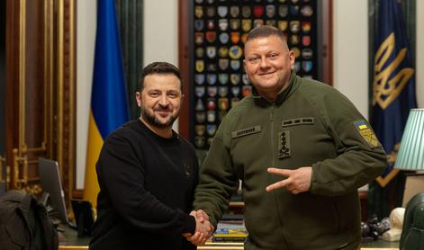 Zelenski zamenjal vrhovnega poveljnika ukrajinske vojske