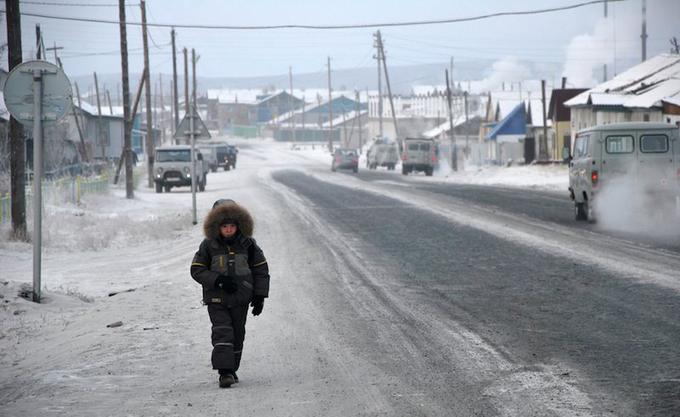 V Verhojansku šolo zaprejo šele, ko se temperature spustijo pod minus 55 stopinj Celzija. Še zanimivost: med 10. novembrom in 14. marcem se živo srebro v Verhojansku še nikoli ni povzpelo nad ničlo. | Foto: Visit Yakutia