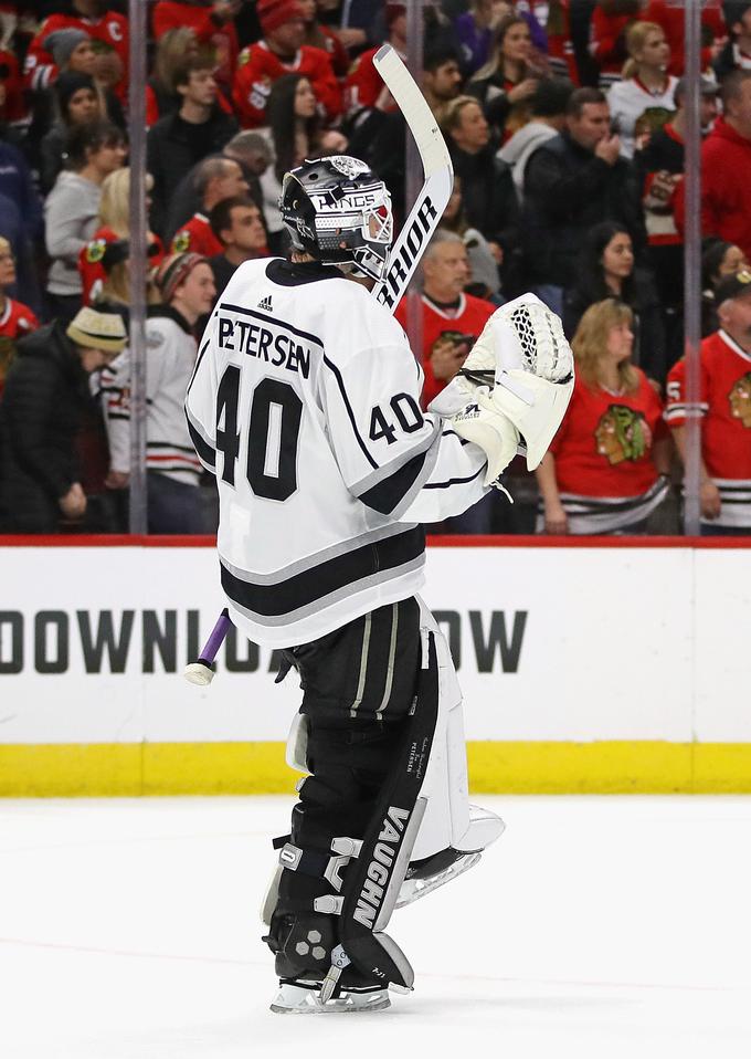 Calvin Peterson je dočakal prvi shutout v ligi NHL. | Foto: Guliverimage/Getty Images