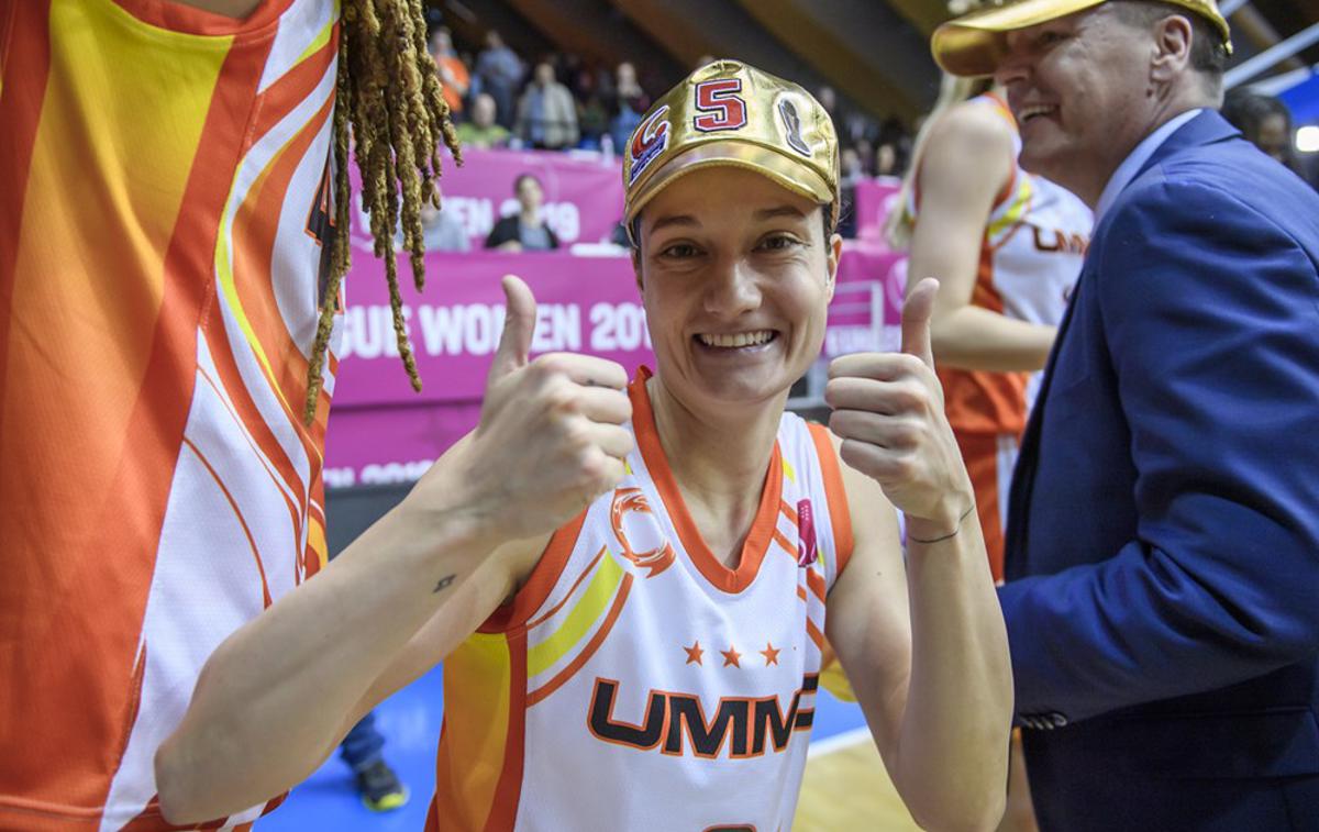 Nika Barič | Nika Barić je še tretjič v karieri osvojila elitno Evroligo - tudi tokrat z ruskim Jekaterinburgom. | Foto FIBA