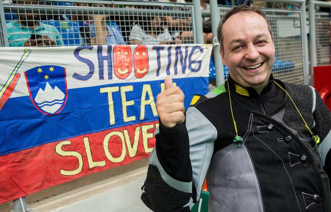 Naposled je tako kot v Londonu pred štirimi leti osvojil srebrno kolajno. | Foto: Vid Ponikvar