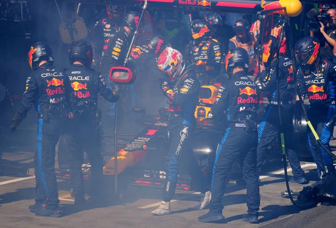 Max Verstappen je odstopil po 43 dirkah. | Foto: Reuters