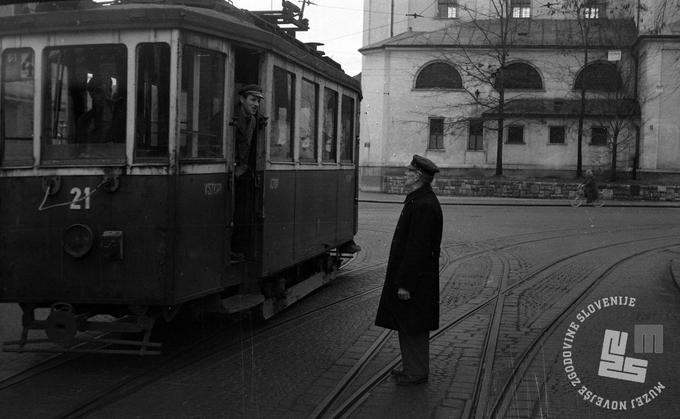 tramvaj po vojni | Foto: Edi Šelhaus, hrani: MNZS