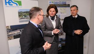 Bratuškova v Brežicah poudarila pomen trajnostne oskrbe z energijo