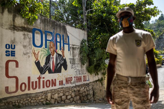 Haiti | Ozadje napada ostaja neznano, sumljivo je tudi, da se varnostniki predsednika očitno niso upirali. | Foto Reuters