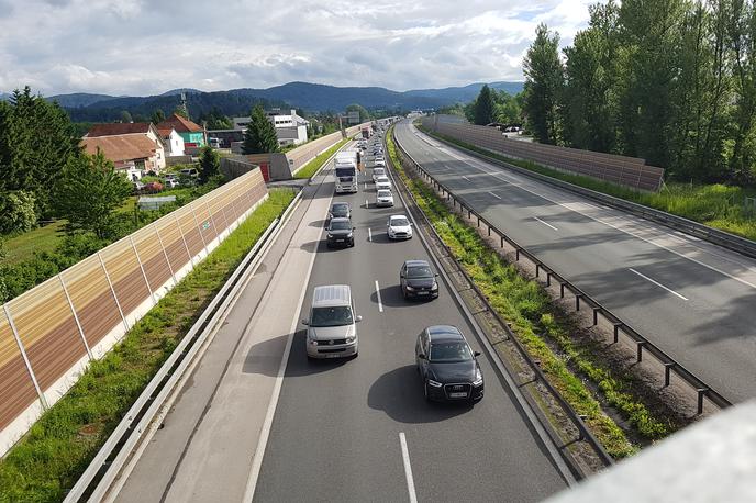 Zastoj avtocesta | Foto Gregor Pavšič