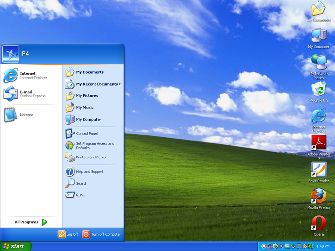 Windows XP (ali ikspeji, kot smo jim rekli po domače) so bili pripravljeni na delovanje s celo vrsto takrat novih tehnologij, Microsoft pa je nove funkcije dodajal z velikimi posodobitvami (Service Pack). | Foto: 