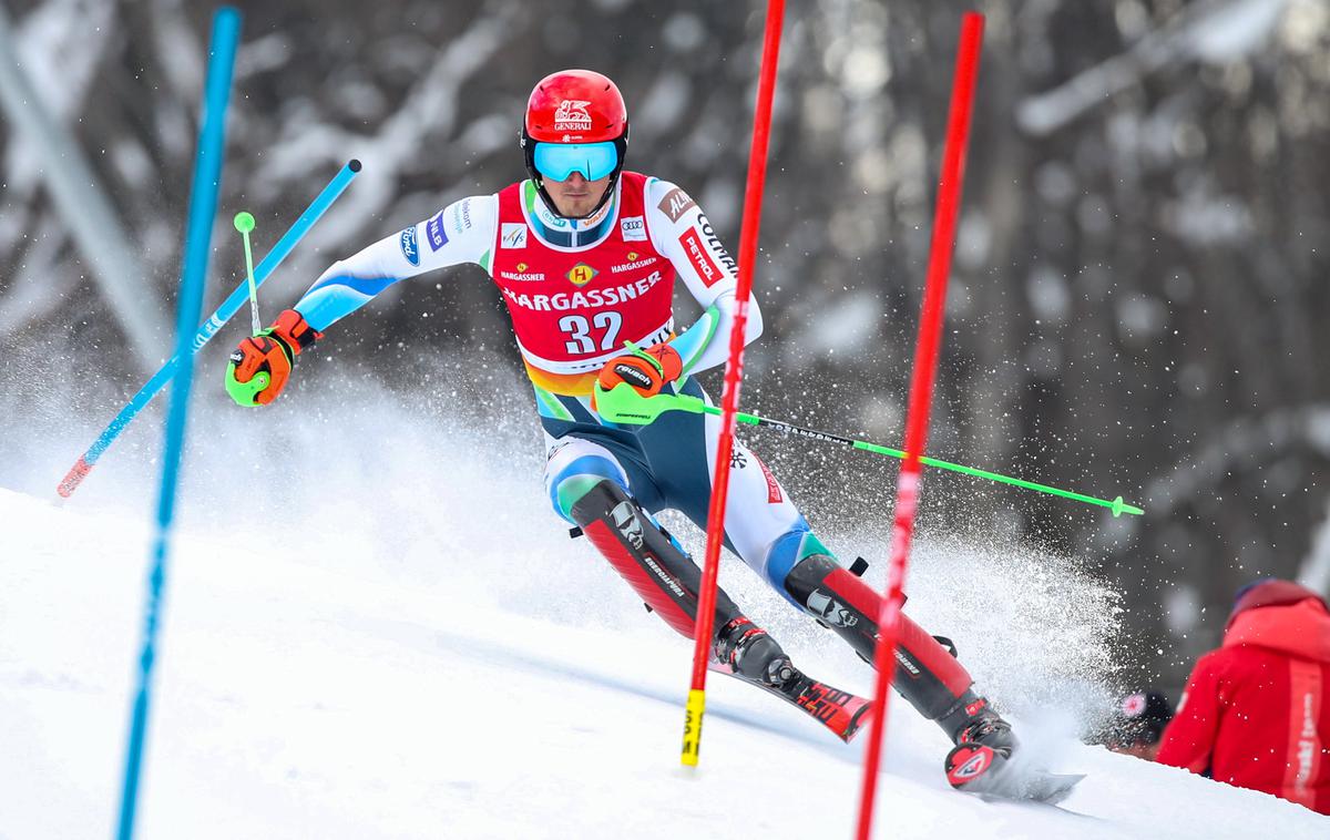 Štefan Hadalin | Štefan Hadalin je to zimo slalomske točke osvojil samo dvakrat. | Foto Guliver Image