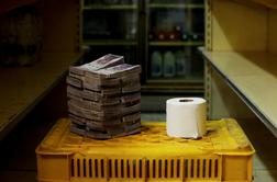 Venezuela bo z bankovcev zbrisala pet ničel