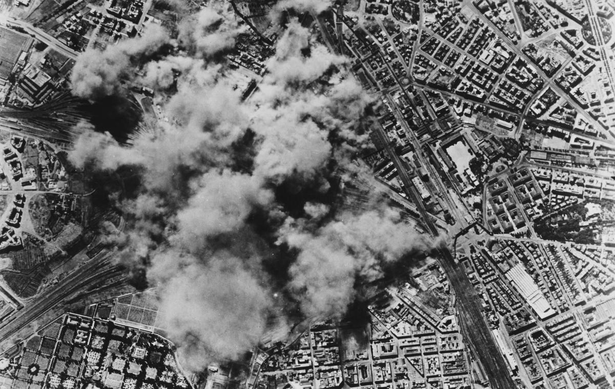 Bombardiranje Rima leta 1943 | Foto Getty Images