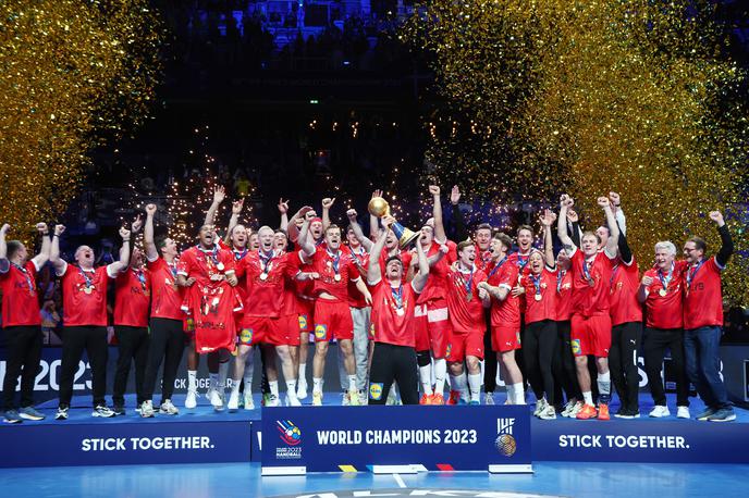Danska rokomet 2023 | Danska je kot prva reprezentanca na svetu postala svetovni prvak trikrat zapored. | Foto Reuters