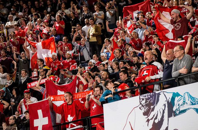 Švicarji bi morali maja gostiti moško hokejsko smetano, a vse kaže, da bo prvenstvo prestavljeno. Danes so v Švici odpovedali vsa klubska hokejska tekmovanja. | Foto: Vid Ponikvar