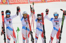 Mlada švicarska ekipa presenetila, Slovenci obstali v četrtfinalu