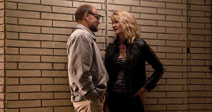 Laura Dern in Woody Harrelson v prizoru iz filma Wilson | Foto: 