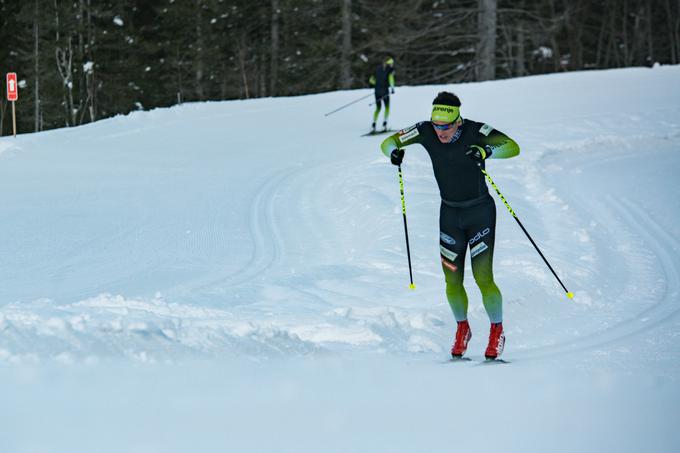 Miha Šimenc je v Davosu v šprintu zasedel 23. mesto. V Planici si želi še boljšega rezultata. | Foto: Sportida