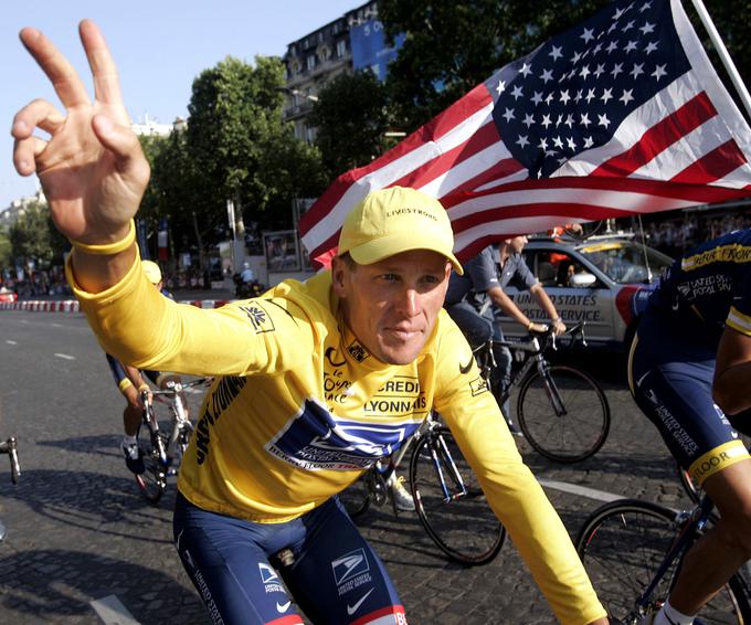 Na največji kolesarski dirki na svetu je zmagal sedemkrat. | Foto: Reuters
