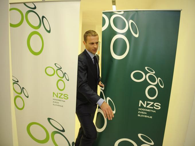 Predsednik Nogometne zveze Slovenije je postal februarja leta 2011. | Foto: Nebojša Tejič/STA