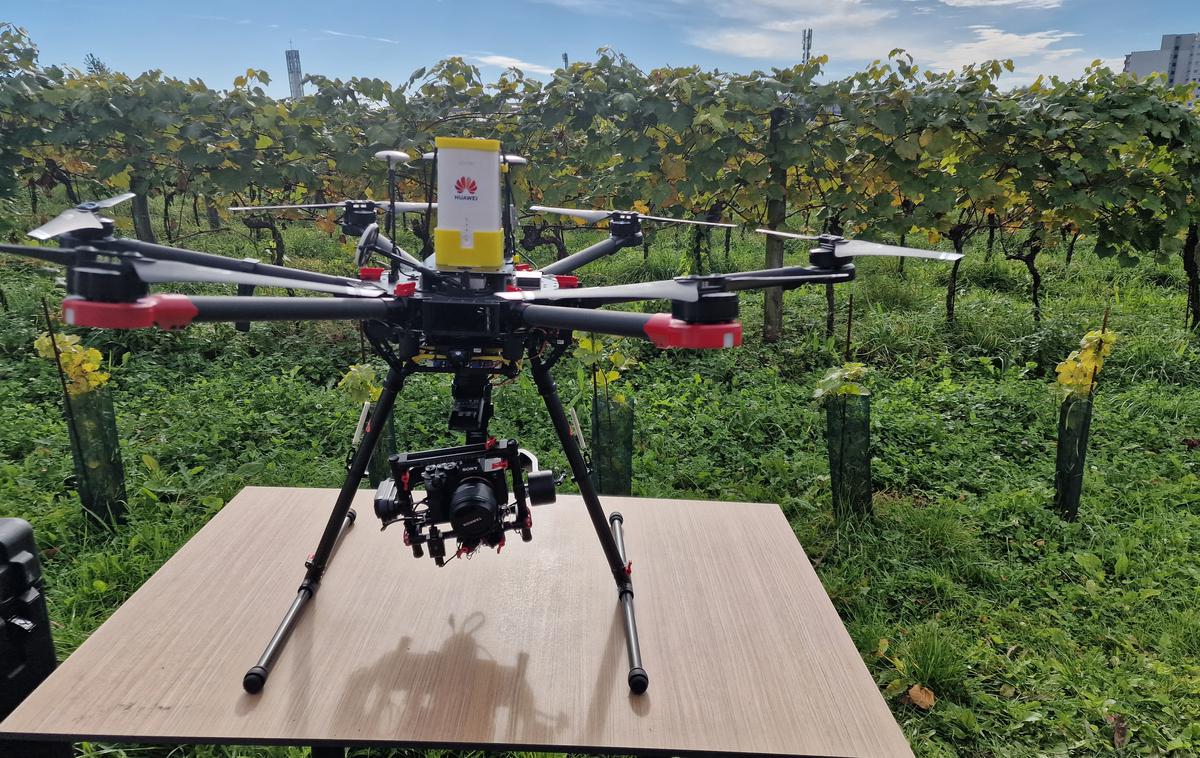 5G Farming Tour, Huawei, Linz, Avstrija, 5G | Fotografije, ki jih posnamejo brezpilotna letala, analizira pa jih umetna inteligenca, zagotavljajo pomembne podatke o stanju pridelka. | Foto Srdjan Cvjetović