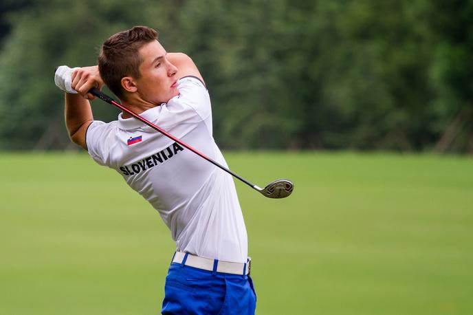 Žan Luka Štirn | Žan Luka Štirn je letos postavil nove mejnike v slovenskem golfu. | Foto Peter Kastelic
