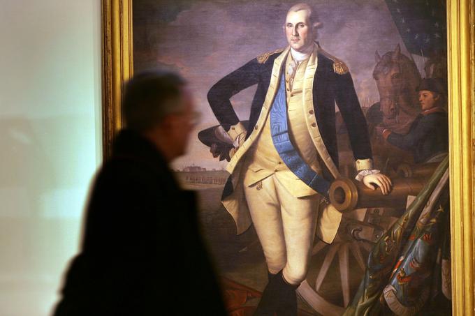 Prvi ameriški predsednik George Washington naj bi bil najpremožnejši predsednik do zdaj. Njegovo premoženje bi bilo danes vredno 470 milijonov evrov. | Foto: Getty Images