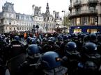 policija, protesti, Pariz