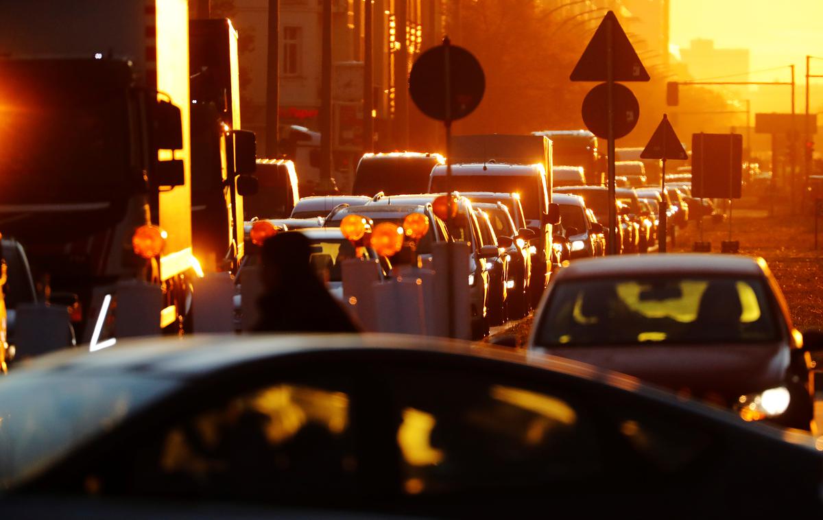 Berlin promet | Tudi nemška prestolnica se utaplja v množici avtomobilov. | Foto Reuters
