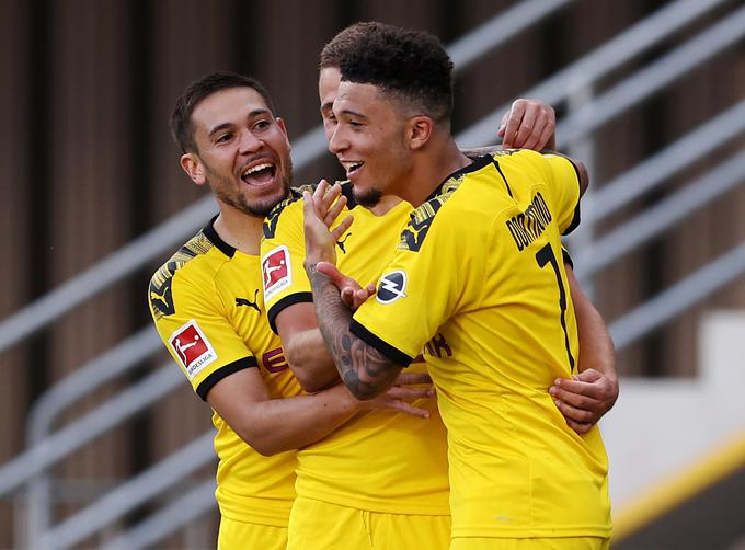 Borussia Dortmund je v drugem polčasu napolnila mrežo Paderbornu. | Foto: Reuters