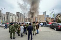 Odziv Ukrajine na požar v FSB: Se ne vmešavamo, ampak gledamo z zadovoljstvom