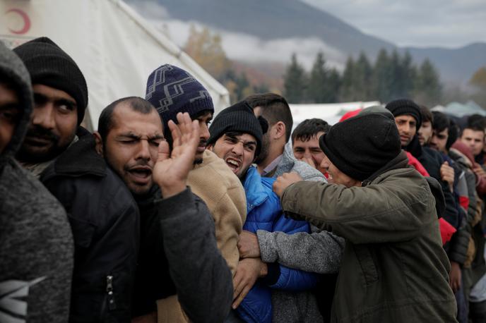 Migranti v Bosni | Z rahljanjem ukrepov v Srbiji ter Bosni in Hercegovini se na Balkanu znova povečuje število nezakonitih prehodov meja.  | Foto Reuters