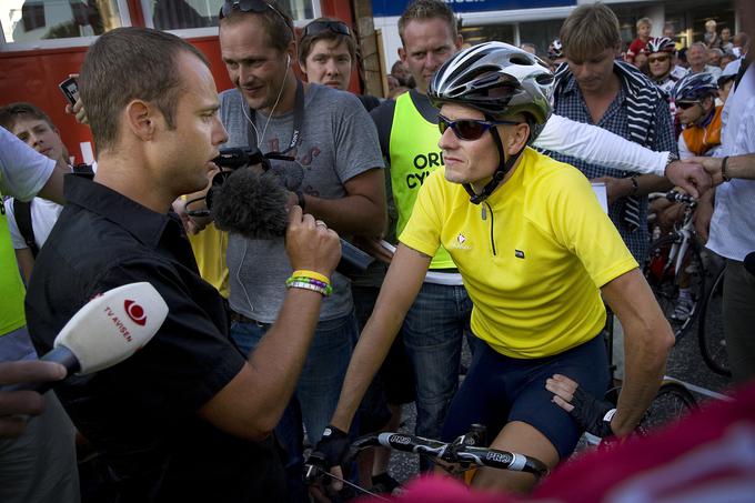 Danskega kolesarja Michaela Rasmussena je leta 2007 na Dirki po Franciji po 16. etapi, ko si je pred najbližjim zasledovalcem privozil že več kot tri minute prednosti, izključila njegova ekipa Rabobank. Danec je šest let pozneje za dopinške vložke krivil ekipo in dejal, da so bili vsi njeni kolesarji na tisti dirki dopingirani. | Foto: Reuters
