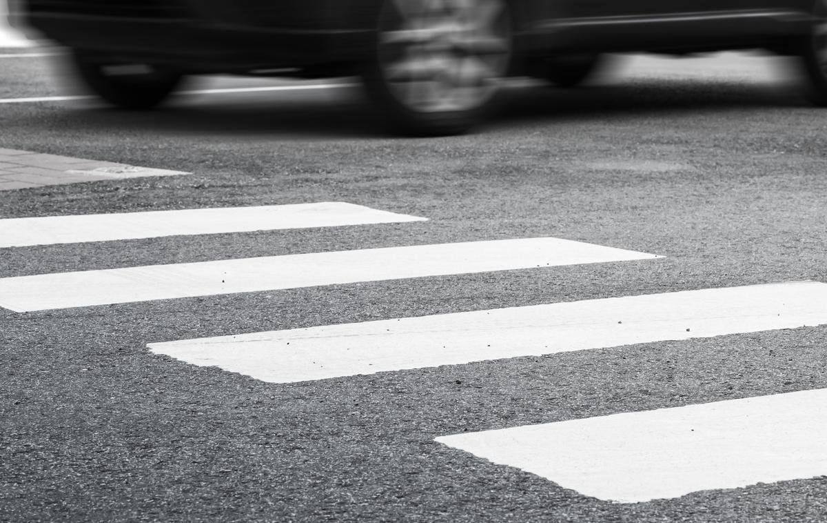 Prehod za pešce, prometna nesreča | Fotografija je simbolična. | Foto Shutterstock