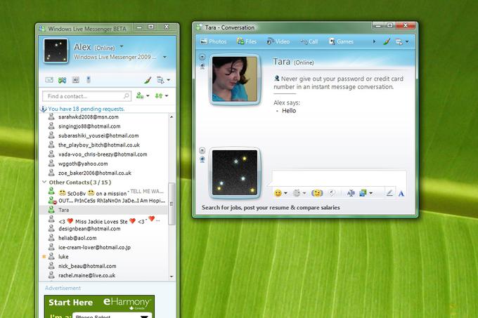 MSN Messenger (kasneje Windows Live Messenger) je bil v prejšnjem desetletju najpogosteje uporabljani program za klepetanje prek svetovnega spleta. | Foto: 