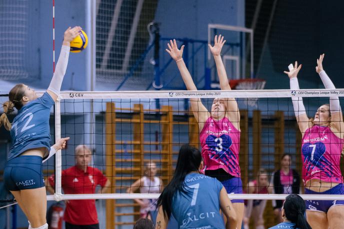 Nova KBM Branik - Calcit Volley | Kamničanke so doživele šele prvi poraz v tej sezoni državnega odbojkarskega prvenstva. | Foto Klemen Brumec