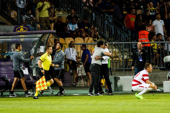 Veselje na tekmi proti Zrinjskemu | Foto: Grega Valančič/Sportida