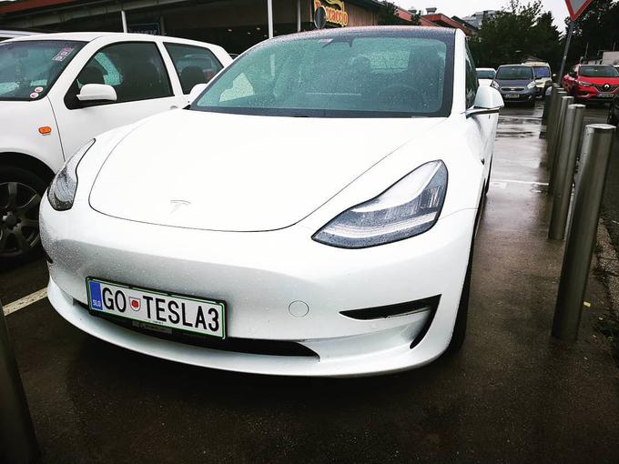 Tesla je v drugem četrtletju kupcem dostavila 77.634 tisoč modelov 3, nekaj se jih vozi tudi že s slovenskimi registrskimi oznakami. | Foto: Gregor Pavšič