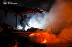 V silovitih ruskih napadih poškodovane tri ukrajinske termoelektrarne