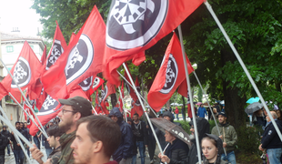 Ob odprtju sedeža CasaPound v Trstu shod proti fašizmu