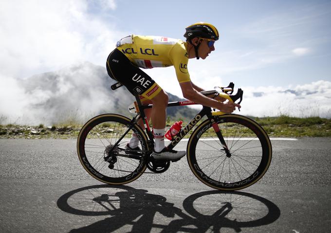 Tadej Pogačar je še drugič zapored osvojil sloviti Tour de France. | Foto: Reuters