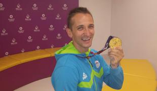 Bertoncelj prvak na evropskih igrah, v Bakuju odmevala Zdravljica