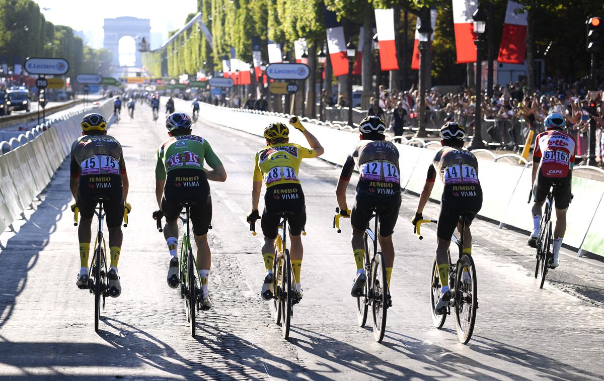 Jumbo-Visma, TDF22 | "Letos me je prevlada Jumba šokirala," je o letošnji Dirki po Franciji povedal nekdanji francoski kolesar Jerome Chiotti. | Foto Reuters