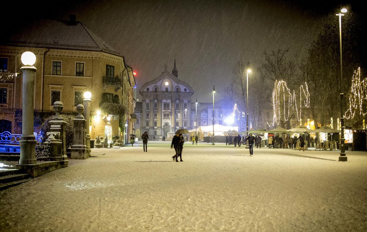 Sneg Ljubljana | Foto Ana Kovač