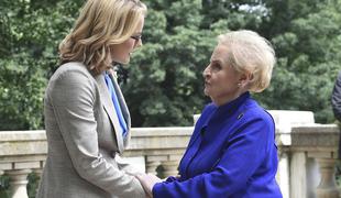 Madeleine Albright bo svetovala Gospe ministrici