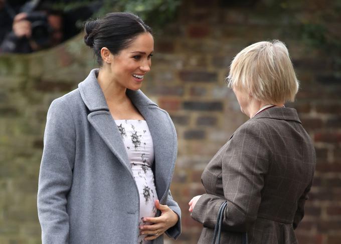 Njen lik Rachel si želijo prikazati v podobni luči, kot Meghan živi zdaj: nosečo in srečno v Veliki Britaniji. | Foto: Getty Images