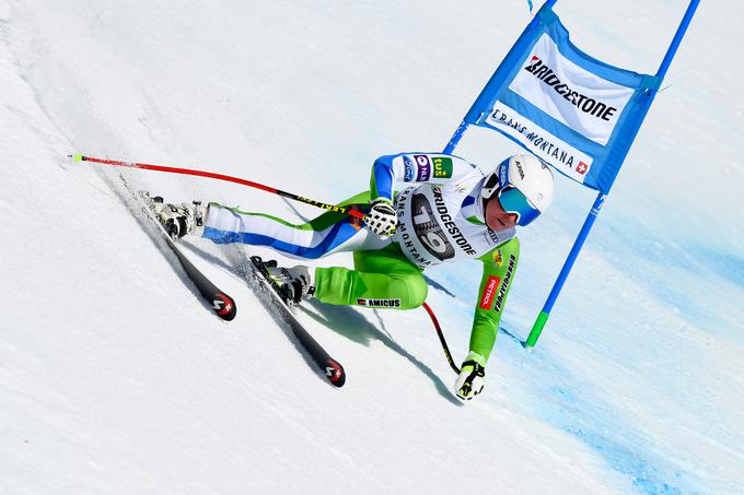 Maruša Ferk je bila v superveleslalomu 20., v slalomu pa je pridobila pet mest. | Foto: Guliverimage/Getty Images