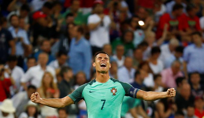Cristiano Ronaldo je poskrbel, da se je Portugalska po 12 letih spet znašla v finalu evropskega prvenstva. | Foto: 