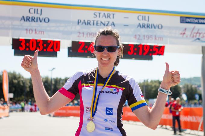 Ana Radivo je na istrskem maratonu zmagala že tretjič, a prvič na najdaljši razdalji. | Foto: Peter Kastelic