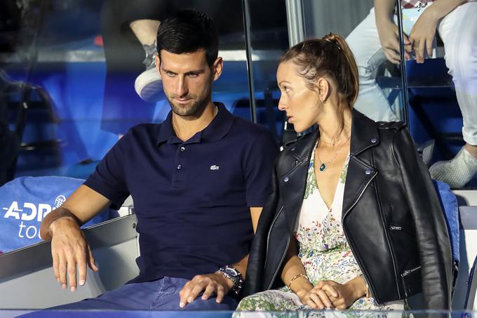 Okužena sta bila tako Novak Đoković kot njegova žena Jelena. | Foto: Reuters