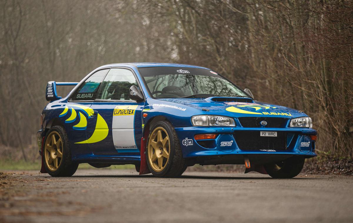 Subaru impreza WRC | Subaru impreza iz prve generacije dirkalnikov WRC.  | Foto Silverstone Auctions