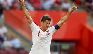 Poljska navdušila, Lewandowski v Rusijo odhaja v dobri formi